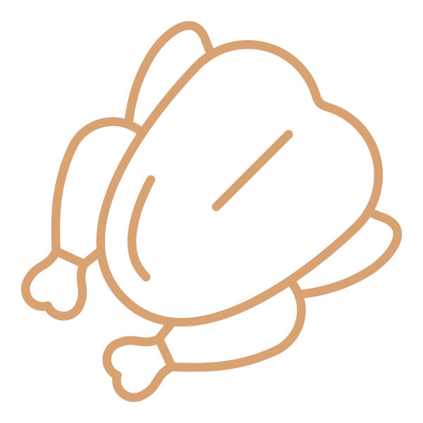 Icono de pollo